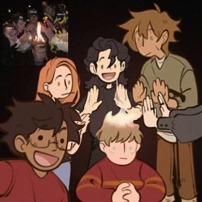 Remus Lupin, Sirius Black, James Potter, Lily Evans, Peter Pithegru. thumbnail