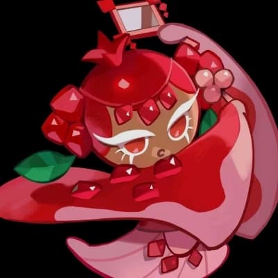 Pomegranate cookie thumbnail