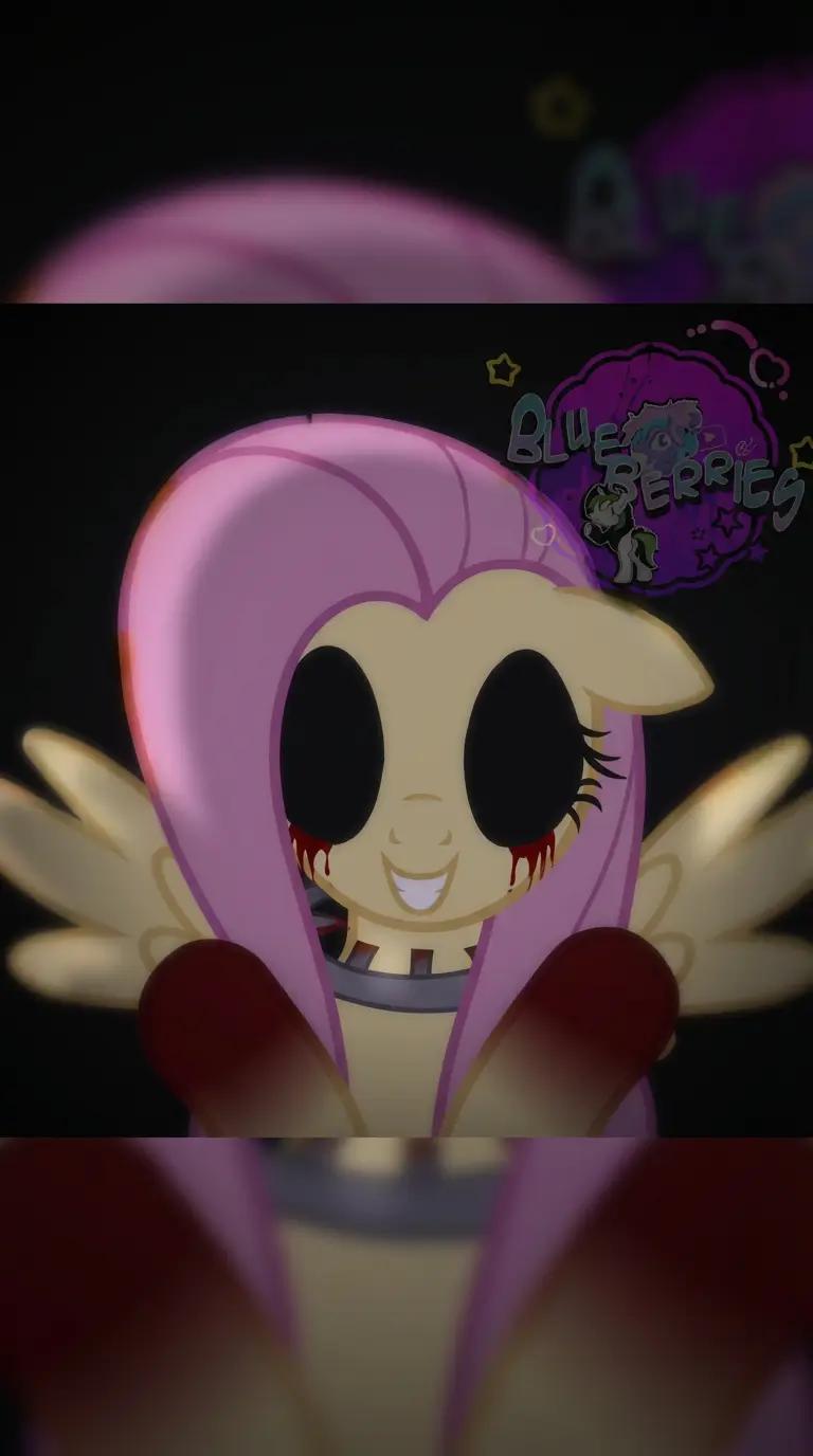 Fluttershy: horror. thumbnail