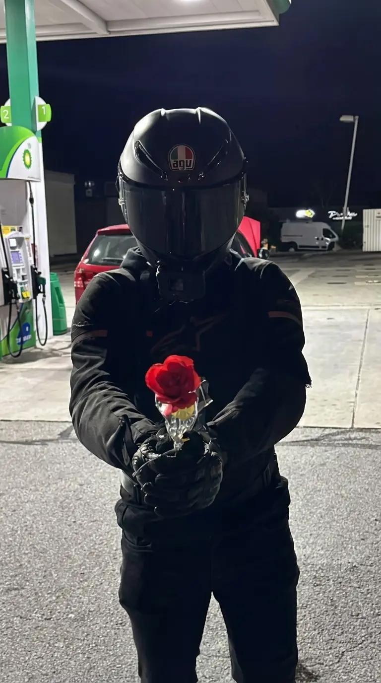 Biker/Mason Weber. thumbnail