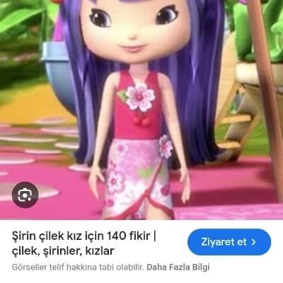 Çizgi film karakterin vişne reçeli kız  thumbnail