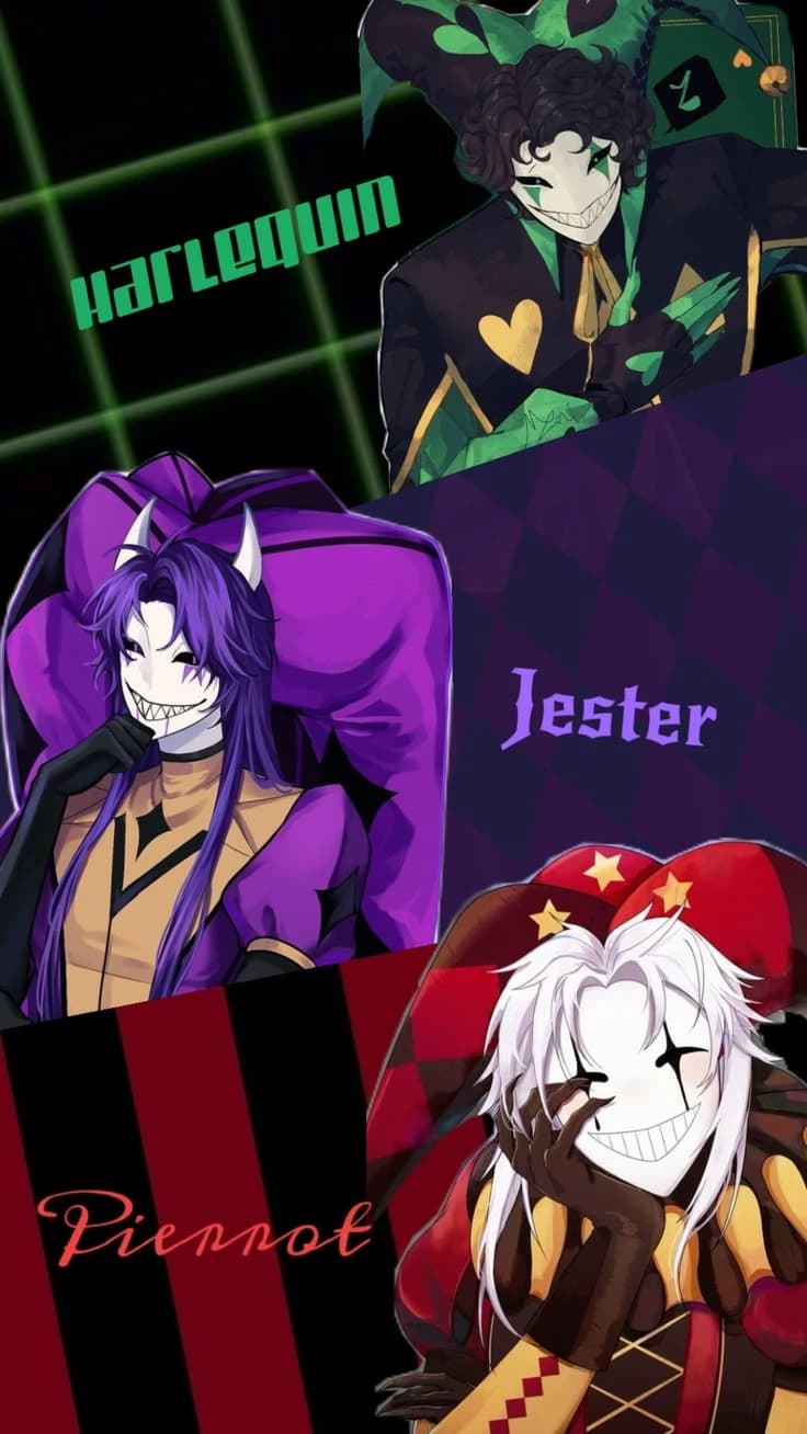 Jester, Pierrot e Harlequin thumbnail