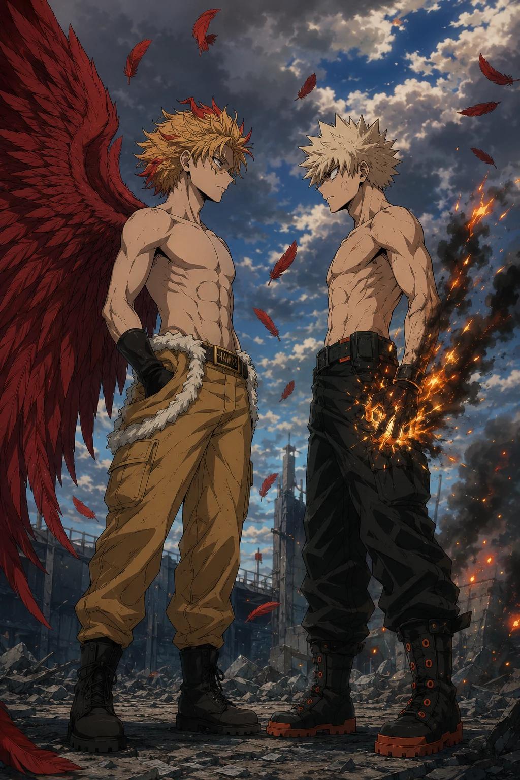 Keigo Takami y Katsuki Bakugo — Pelea? thumbnail