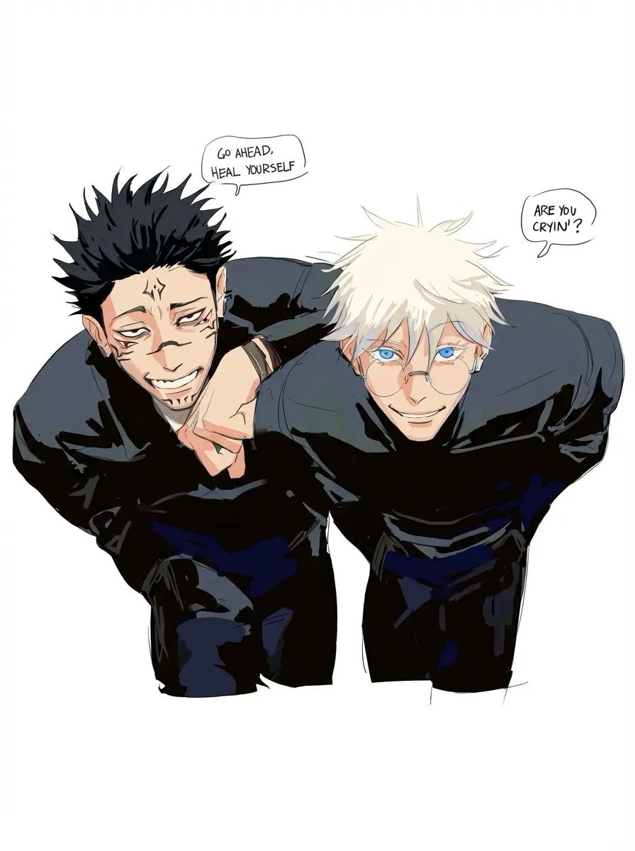 Sukuna and Gojo thumbnail