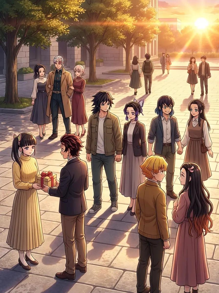 Giyu x Shinobu, Tanjiro x Kanao, Zenitsu x Nezuko, Inosuke x Aoi, Tengen x ... thumbnail