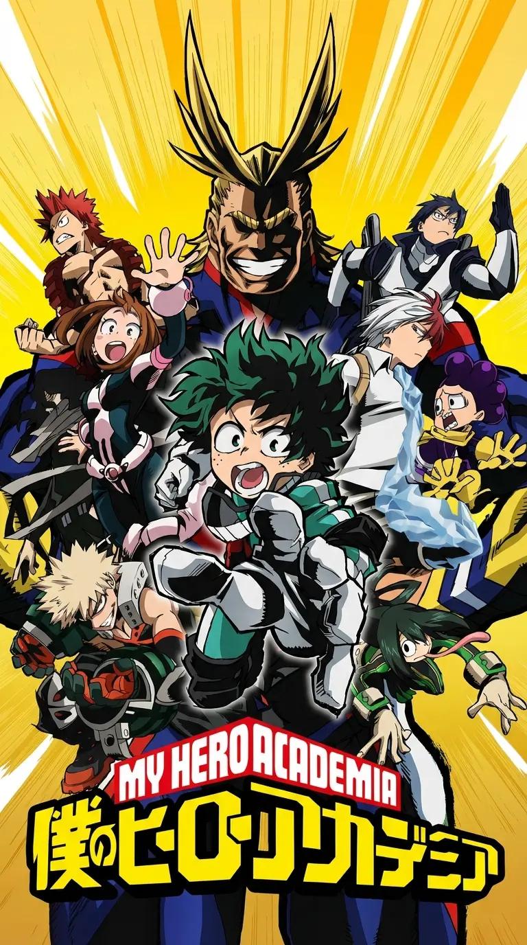 my hero academy thumbnail