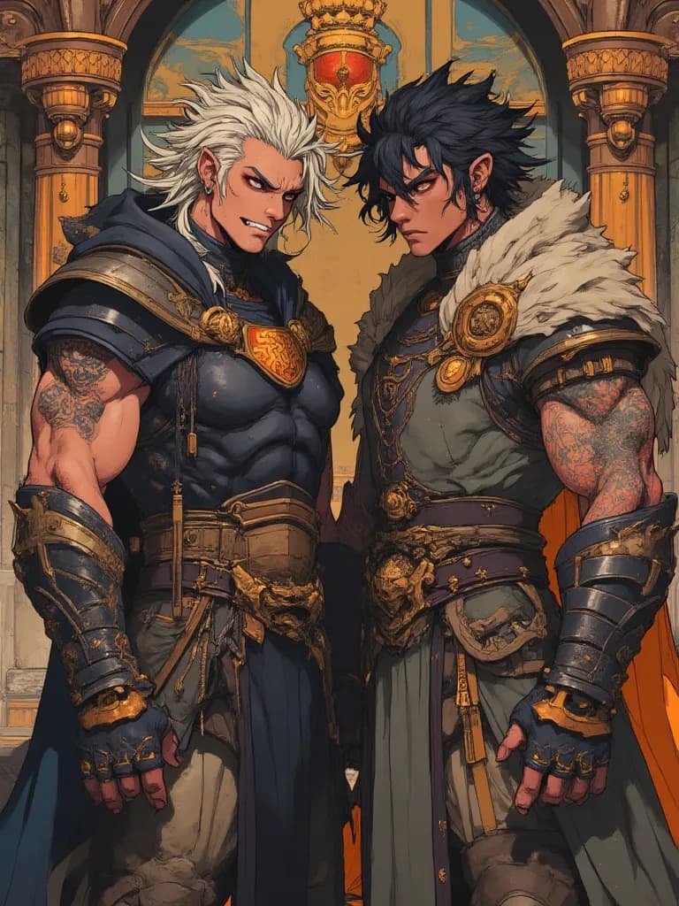 Kael and Roric, The Queen's Gifted Guardians thumbnail
