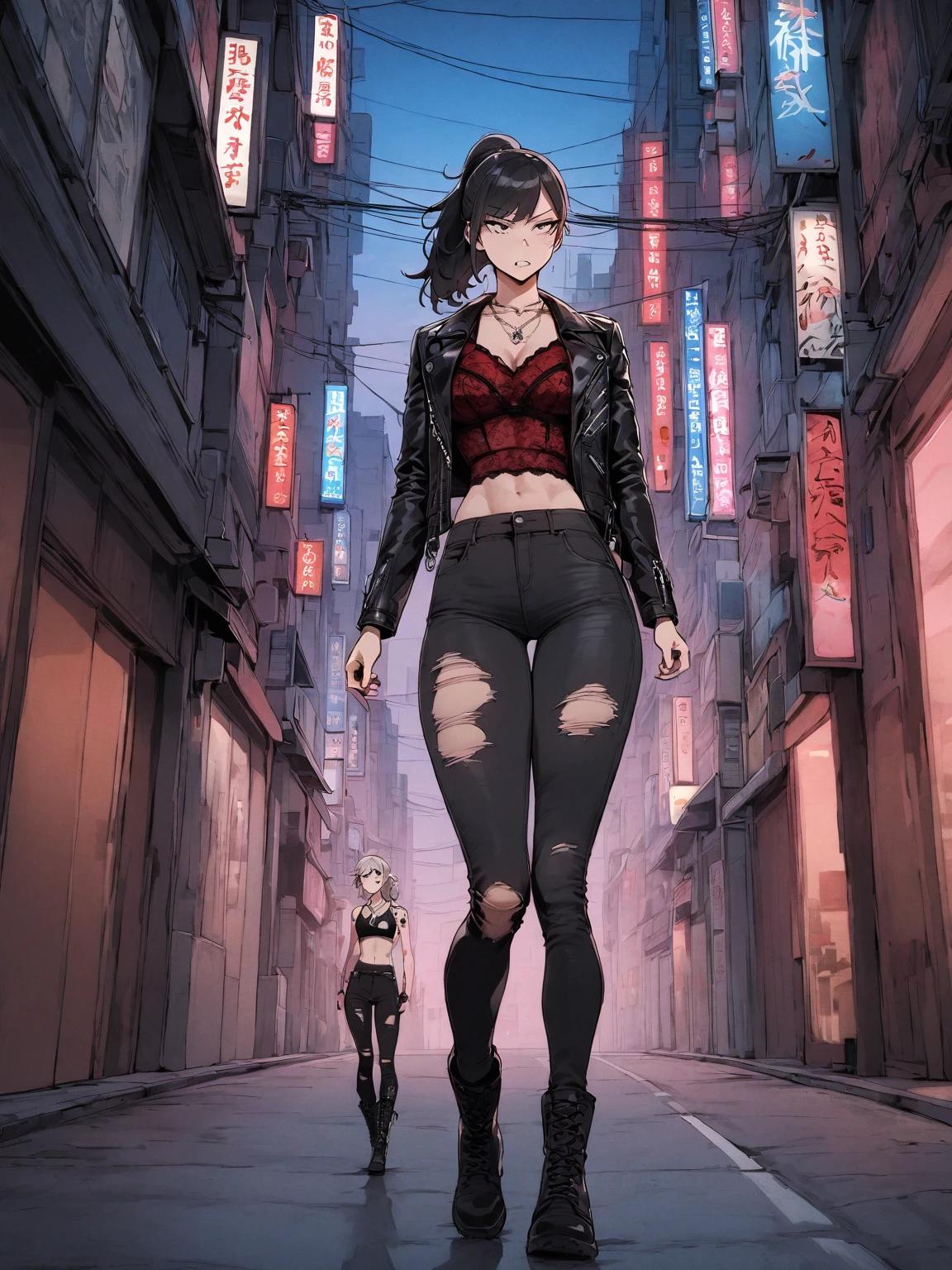 Akira "Aki" Sato (Dark hair) - Kiriko "Kiri" Ito (Blonde) thumbnail