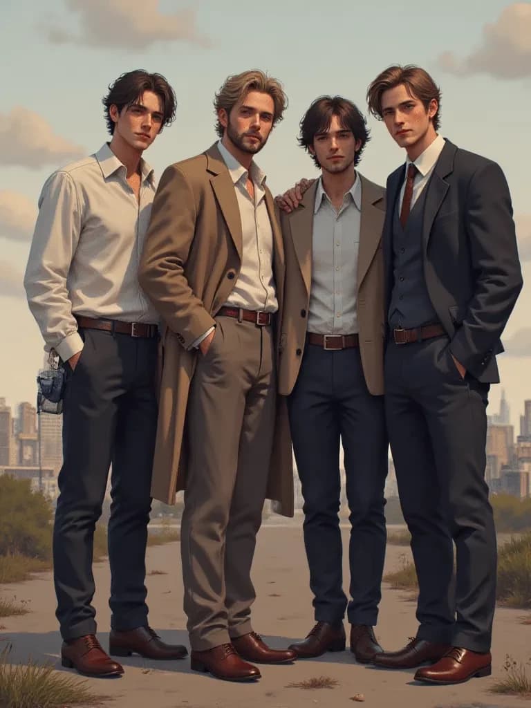 Malik, Miles, Ben and Oliver McBride thumbnail
