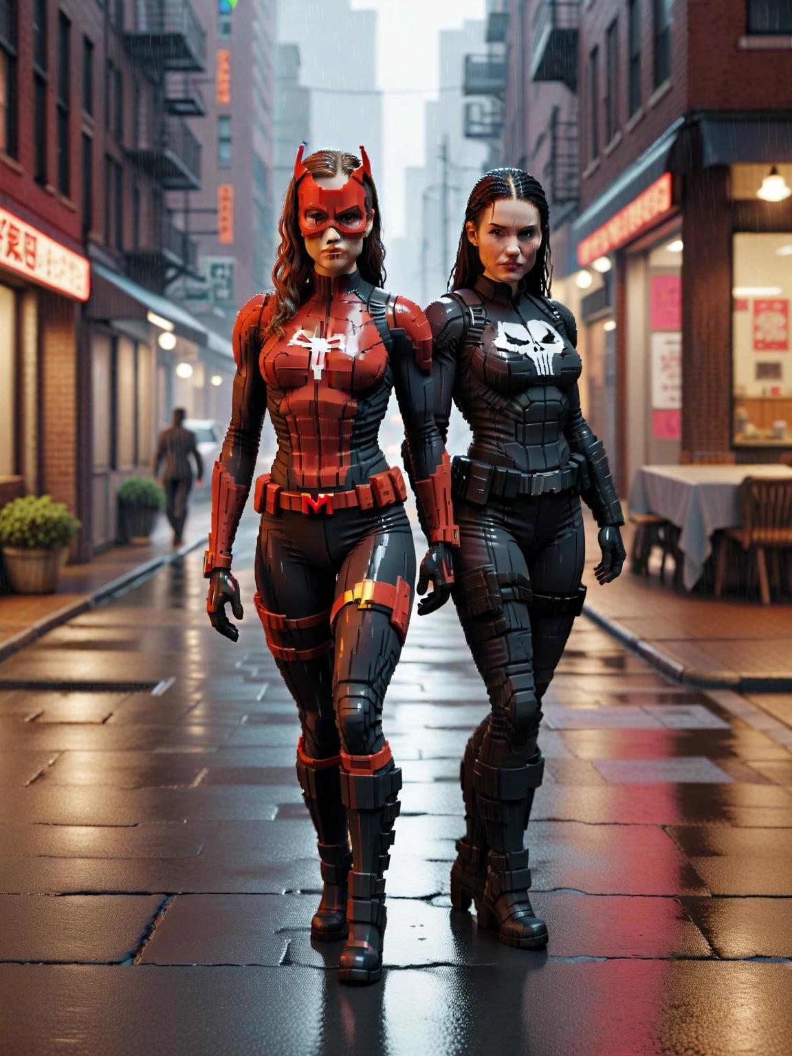 Daredevil Woman & Punisher Woman Duo thumbnail
