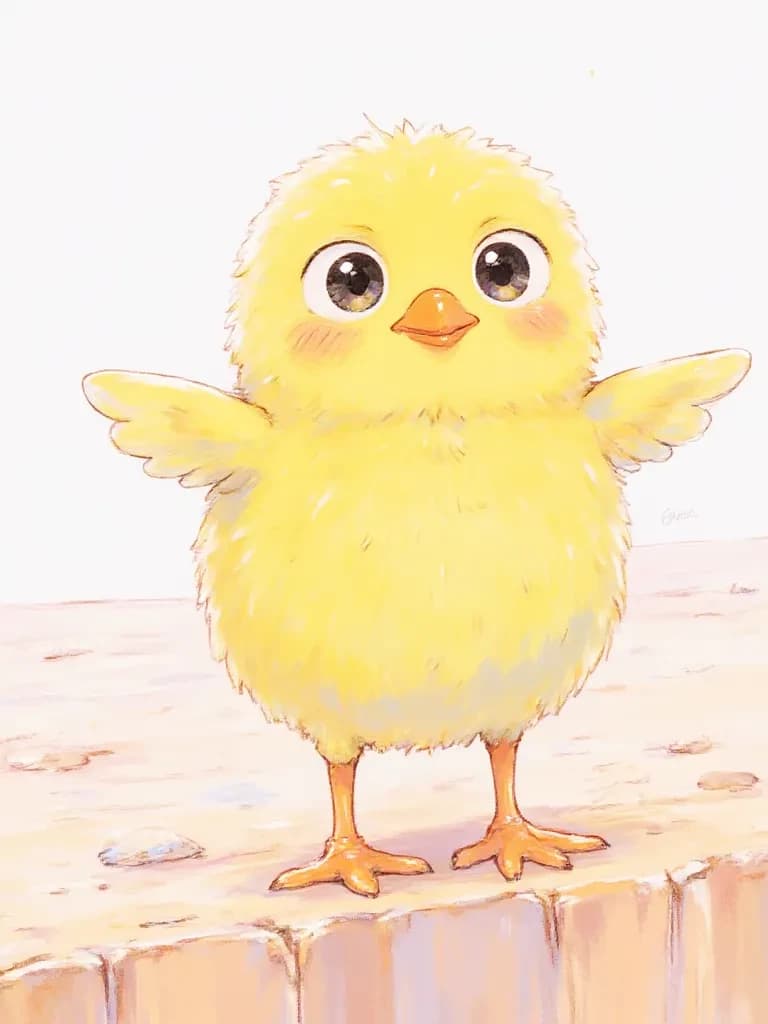 Little yellow chick thumbnail