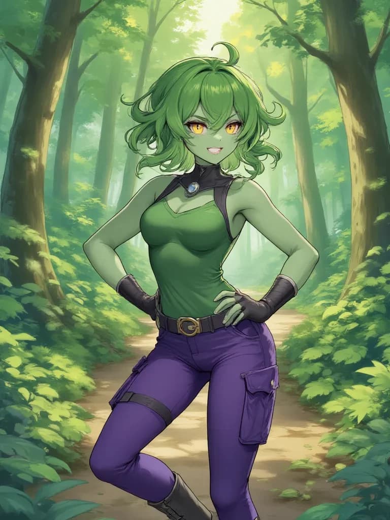 Terra 'Beast Girl' Green thumbnail
