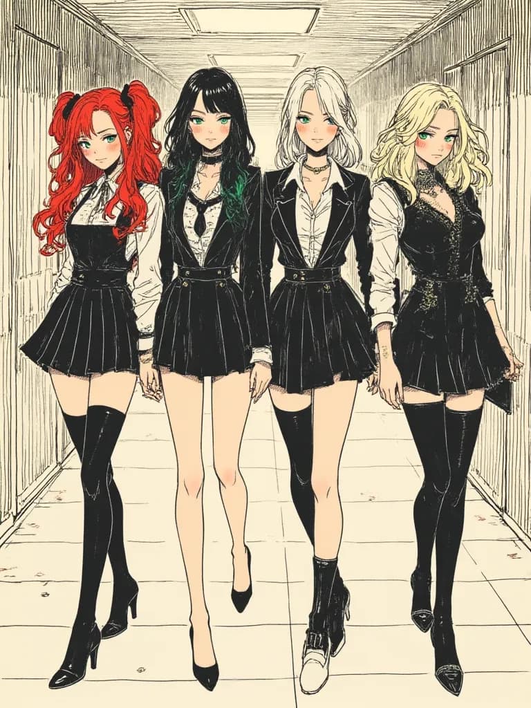Aiko, Riko, Sora, and Yuki thumbnail