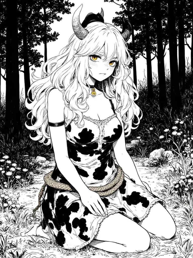 Cow woman thumbnail