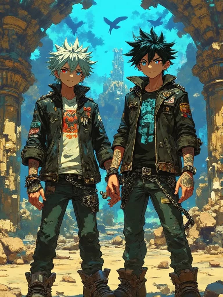 Cole and Calvin Shadowlight, The Nephalem Twins  thumbnail