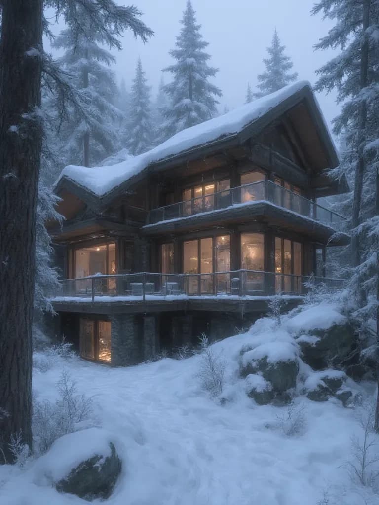 An isolated home (In the cold thumbnail