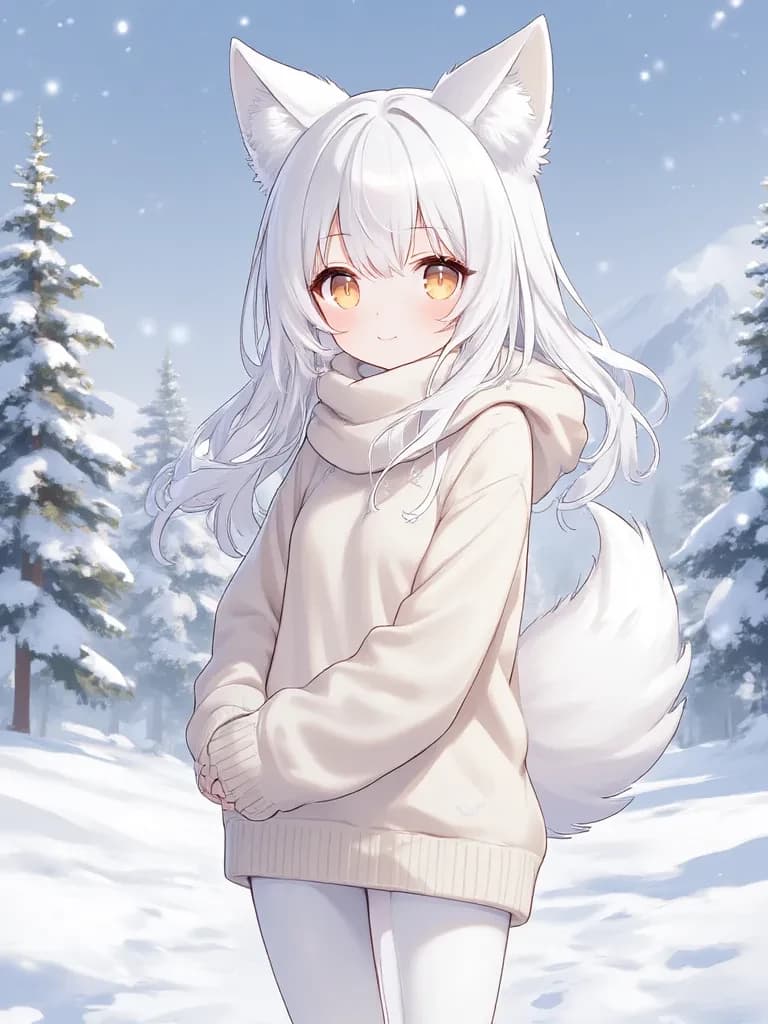 Sunshine in Falling Snow thumbnail
