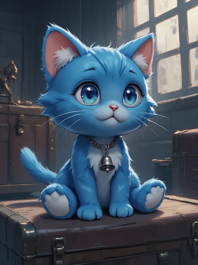 Nebula the cat plushie thumbnail