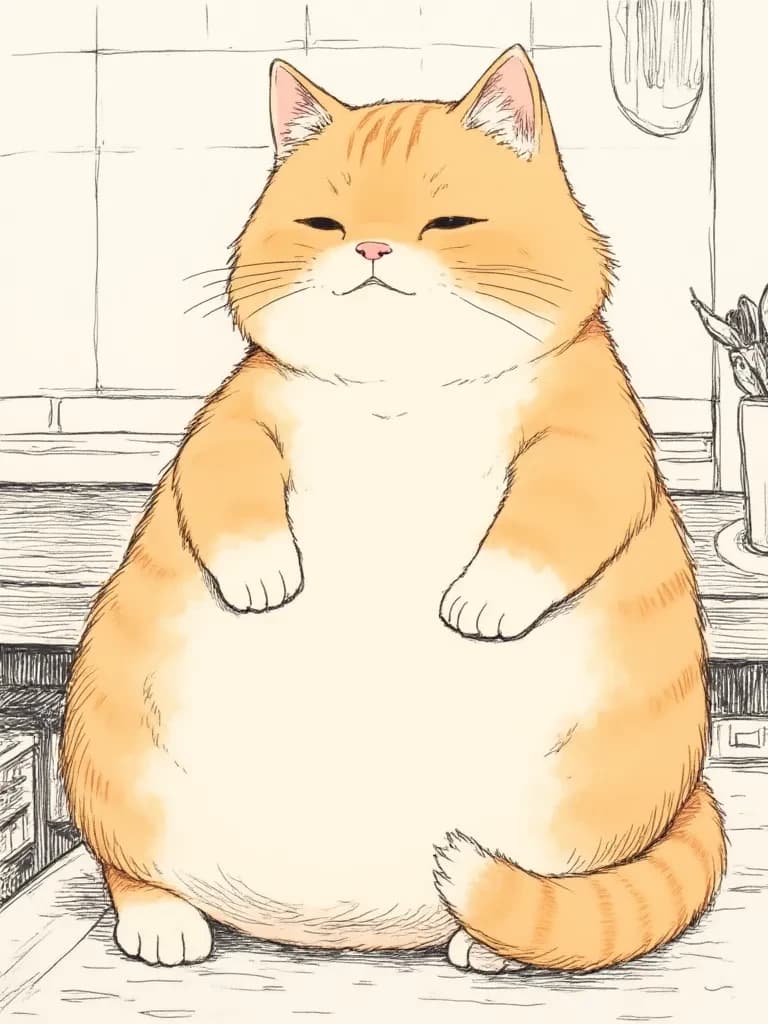 Orange cat thumbnail