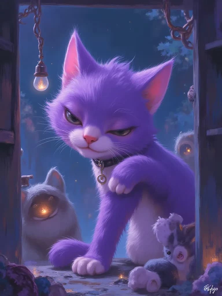 Catnap the purple cat created by Playtime Company poppy playtime Chapter 3 thumbnail