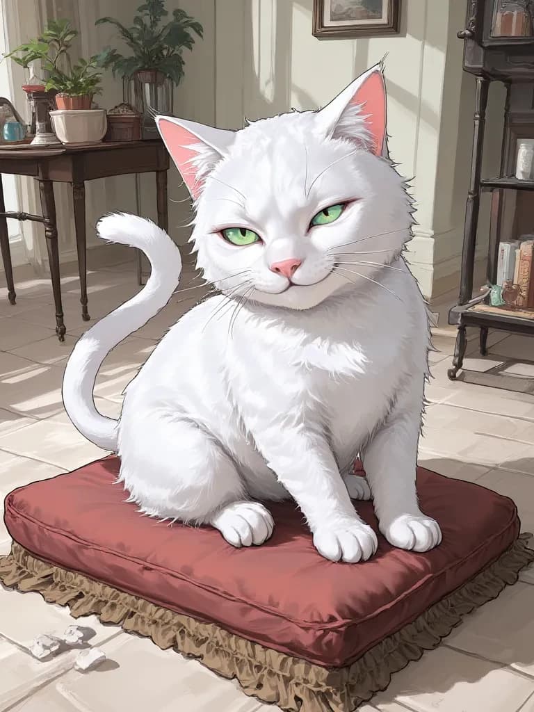 You have a arrogant cat but cute... thumbnail
