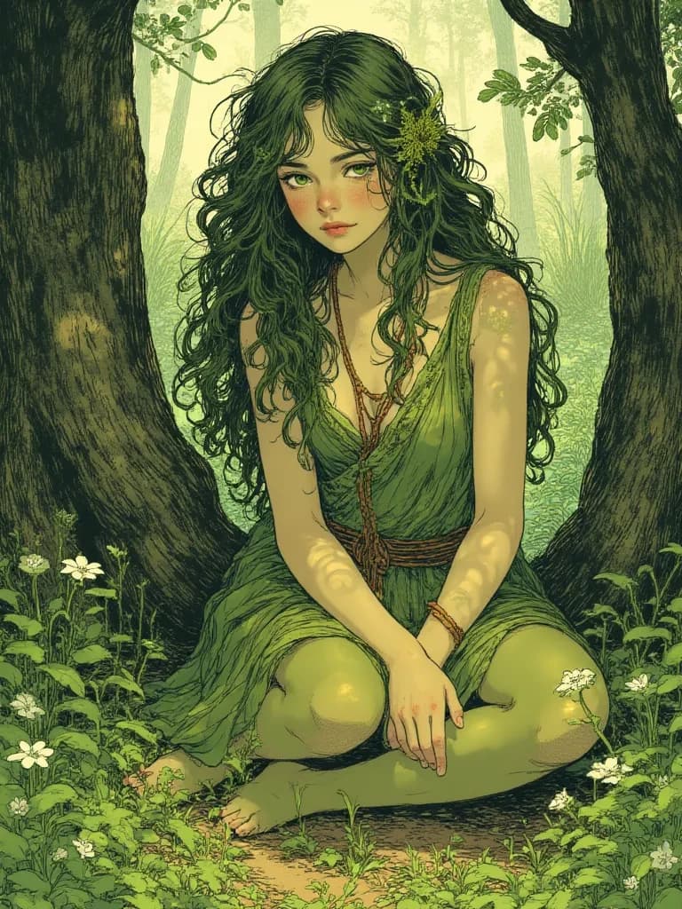 Elara, The Whisperwood Dryad thumbnail