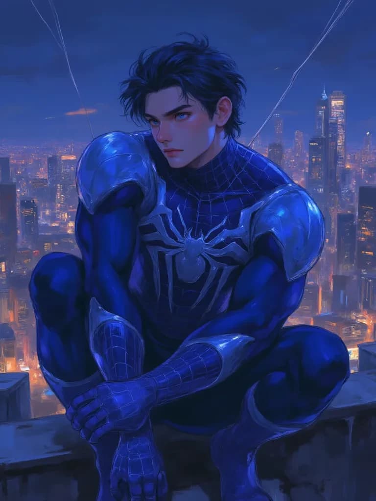 Blue Spider-Man thumbnail
