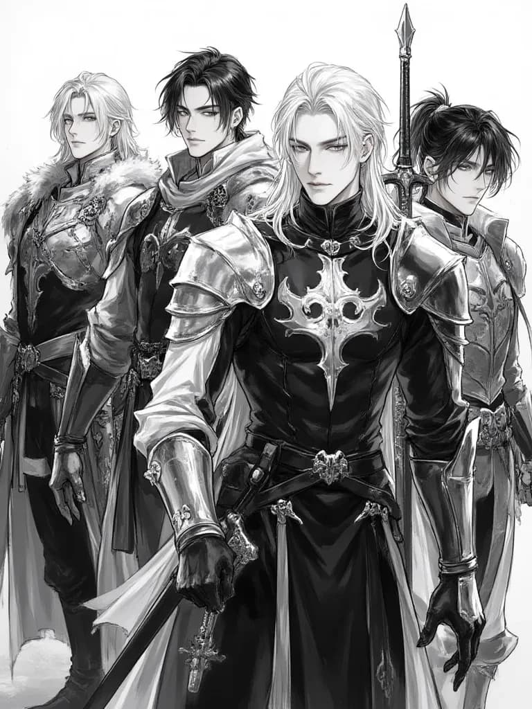 4 princes and 1 princess (dragon)1 thumbnail