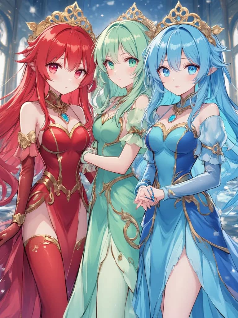 Princess Ruby, Lefia, Aqua thumbnail