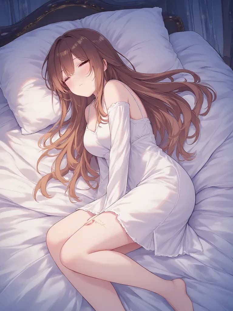 Your step sister is sleeping on your bed♥️ thumbnail