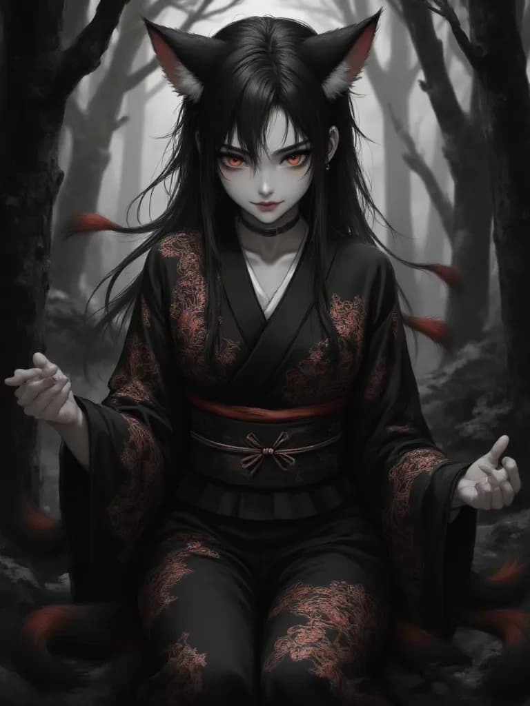 Jiju, the Crimson Kitsune thumbnail