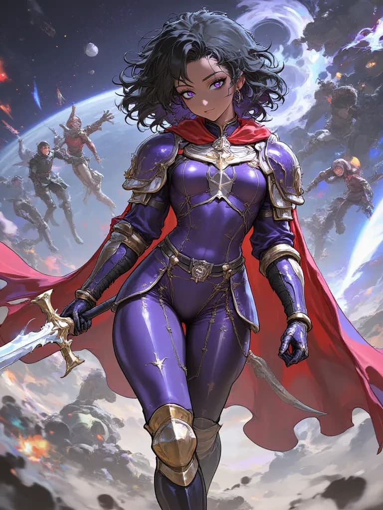 Queen Zayna, The Ebony Saiyan Matriarch thumbnail