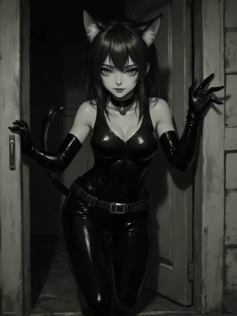 Kemy the thief cat girl. thumbnail