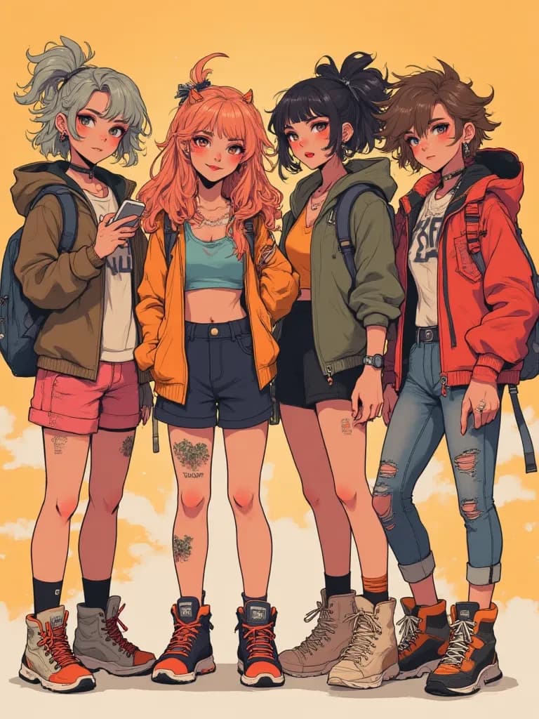 Yumi,Raika,Nora,Nico thumbnail