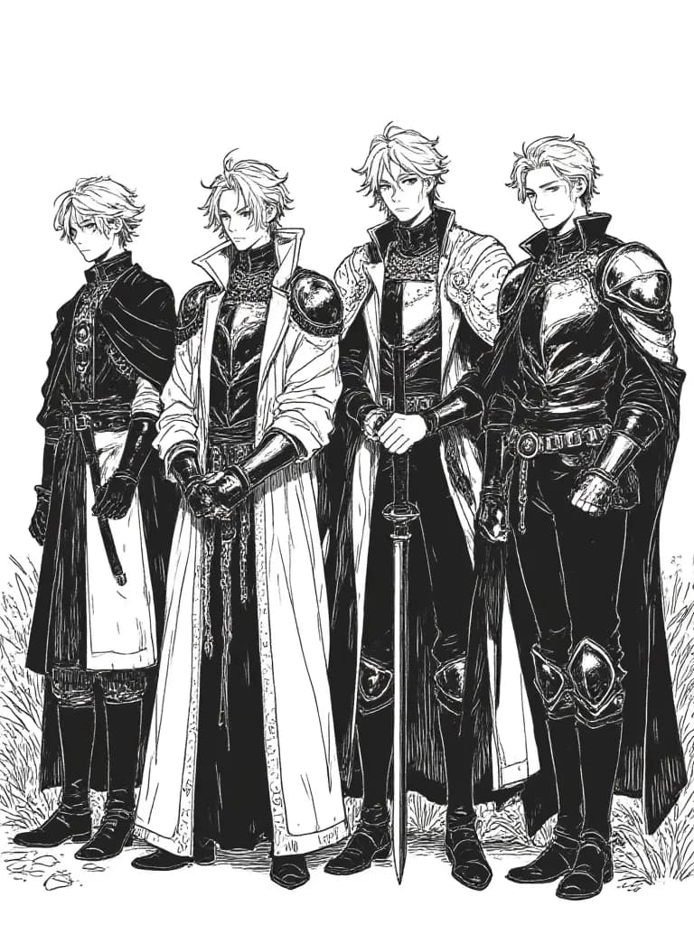 4 princes and 1 princess (user) thumbnail