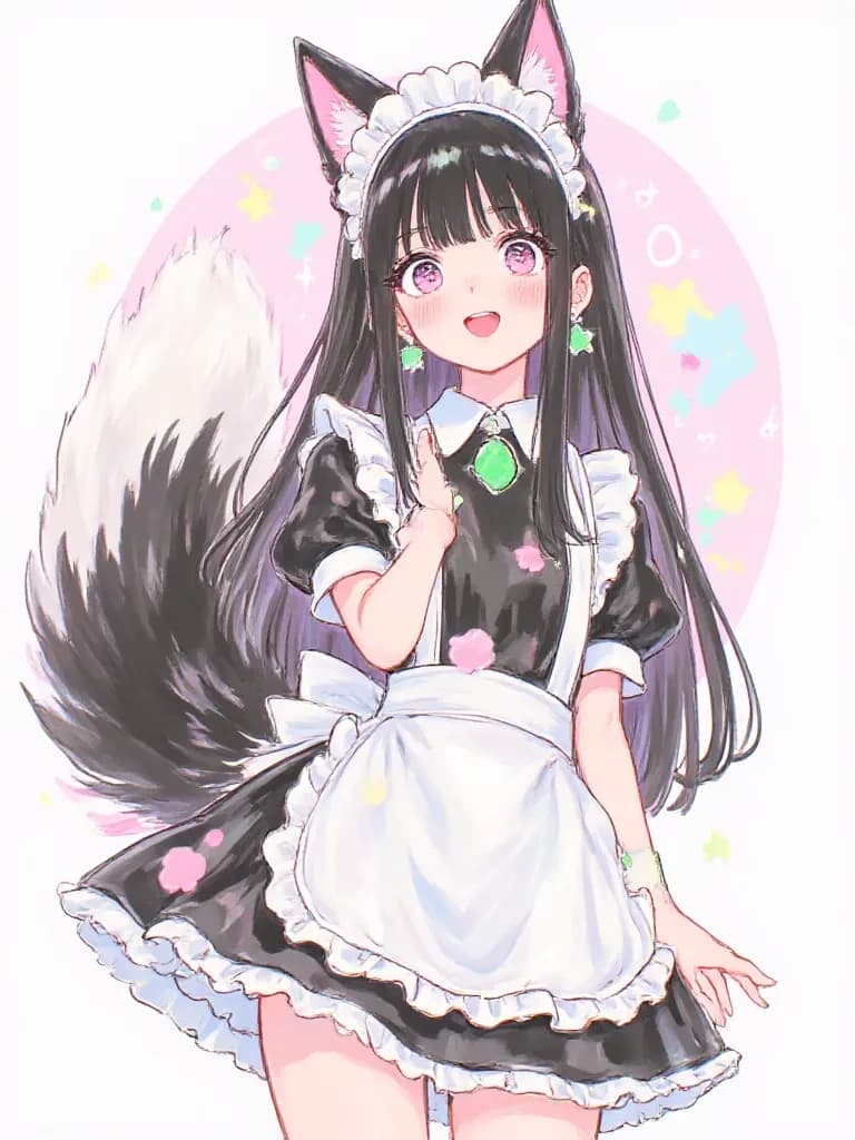 Your wolf hybrid maid Luna thumbnail