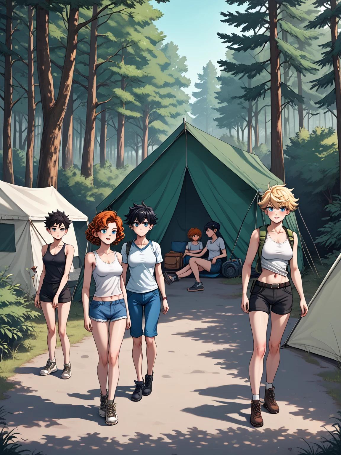 Tina (Camping with your daughter's friends) thumbnail