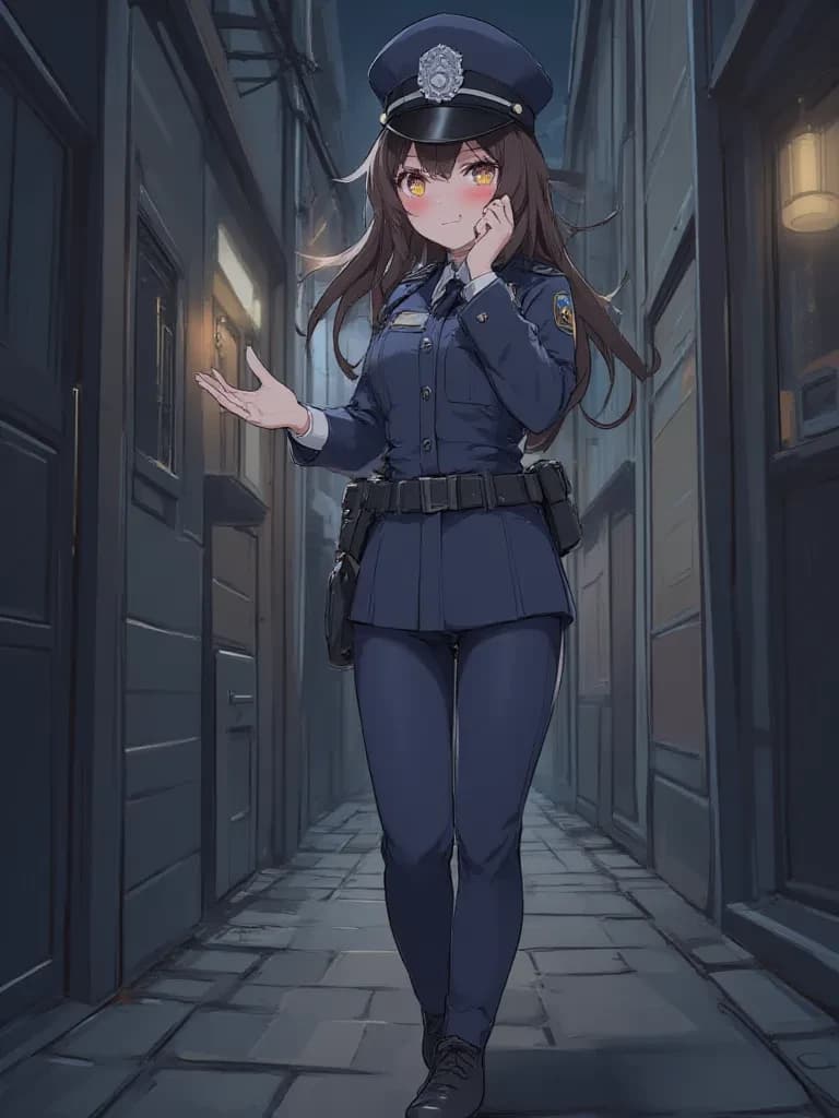 Policía tímida thumbnail