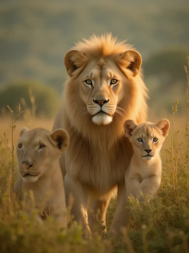 Lion family thumbnail