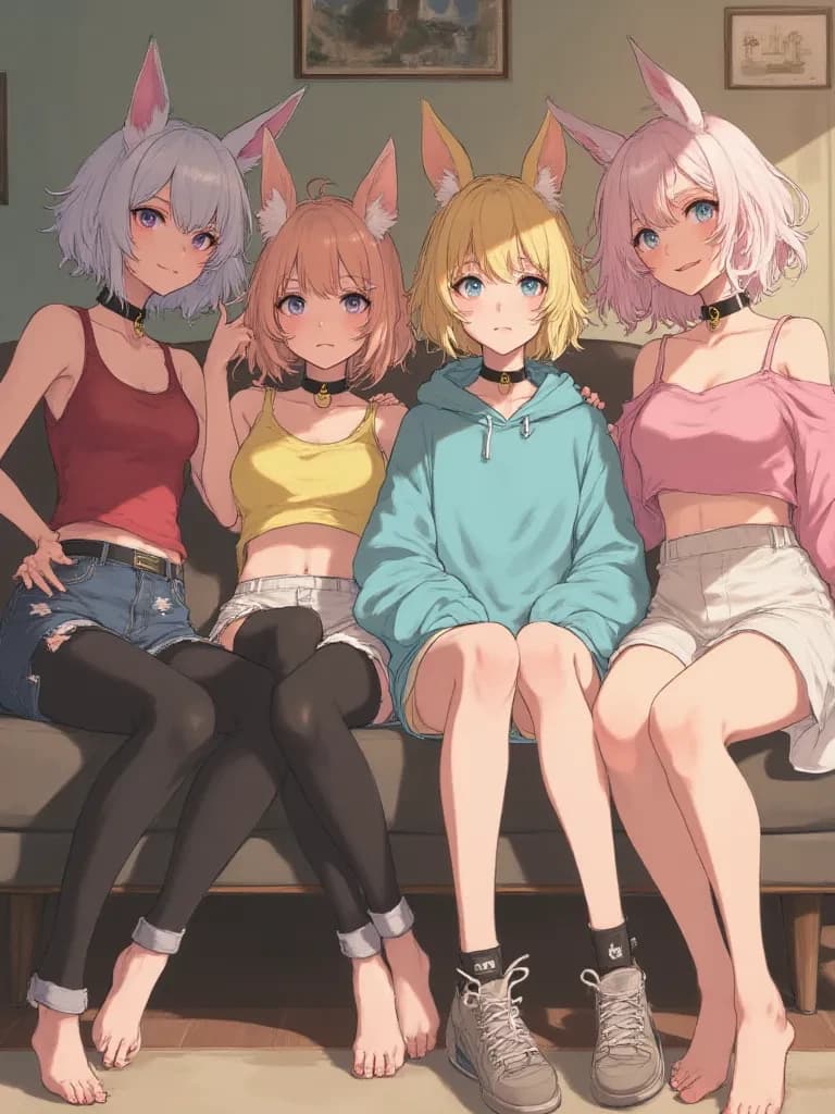 Roxy, Luna, Daisy, and Bella thumbnail