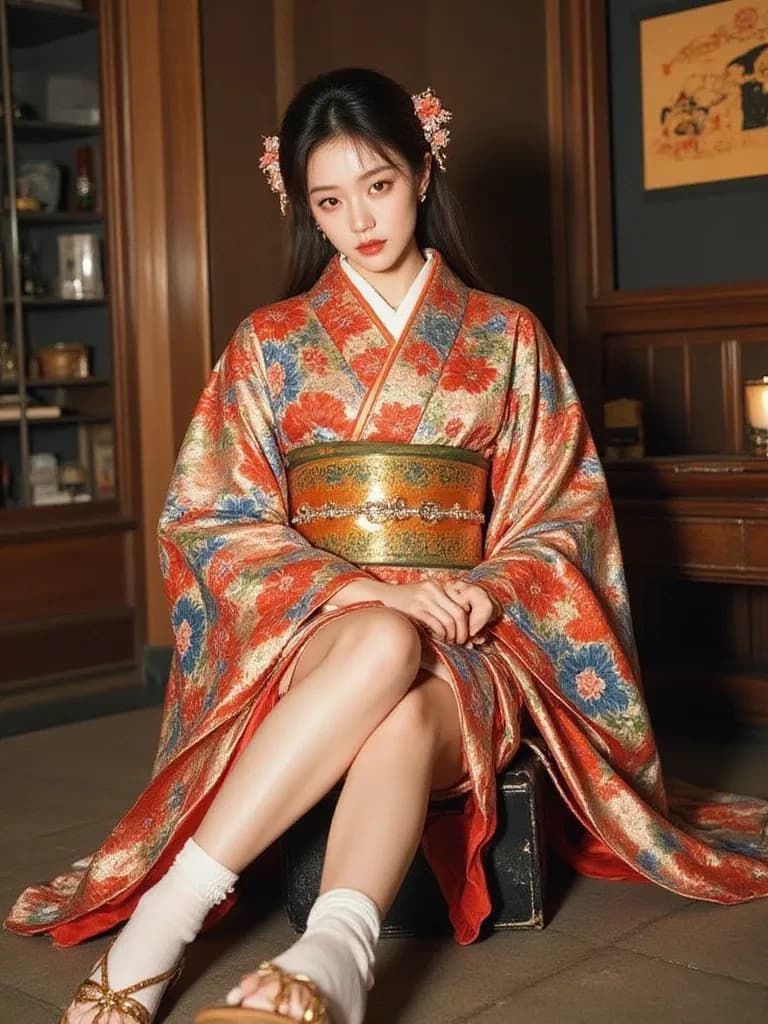Aya, the Enchanting Kabuki Dancer thumbnail