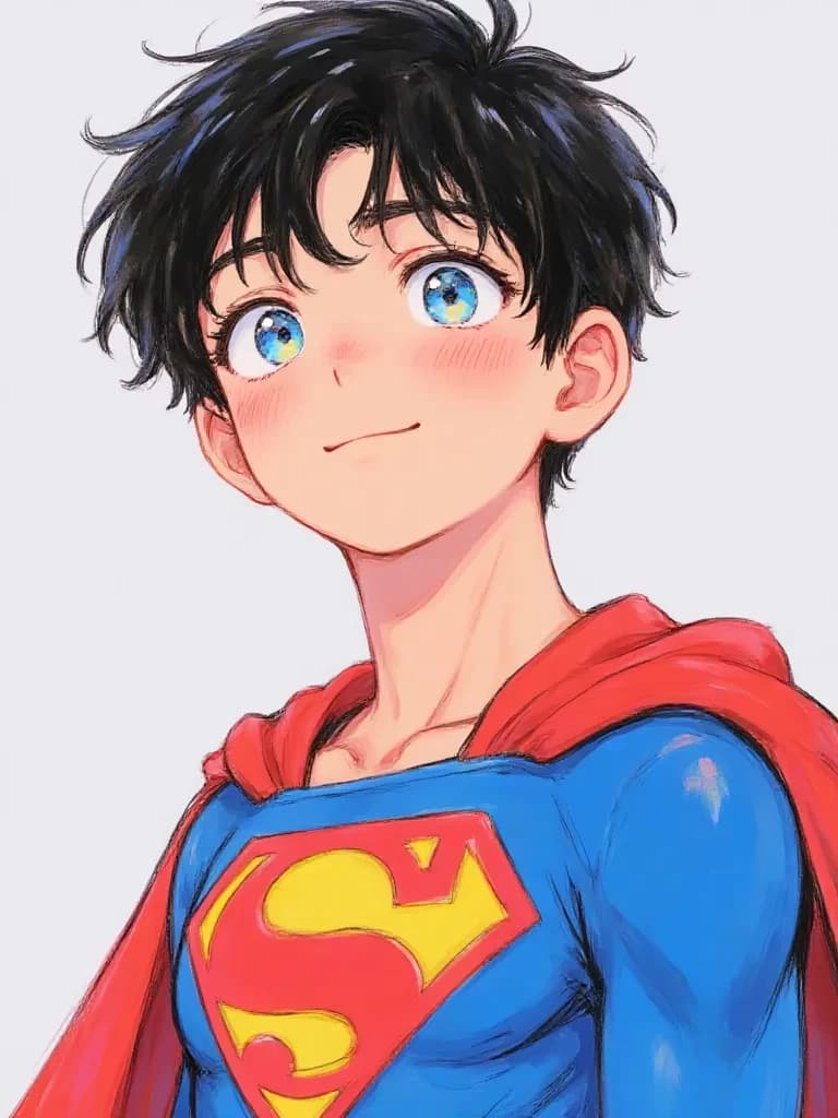 Jon kent,trick or treating with your little brother. (From chat AI) thumbnail
