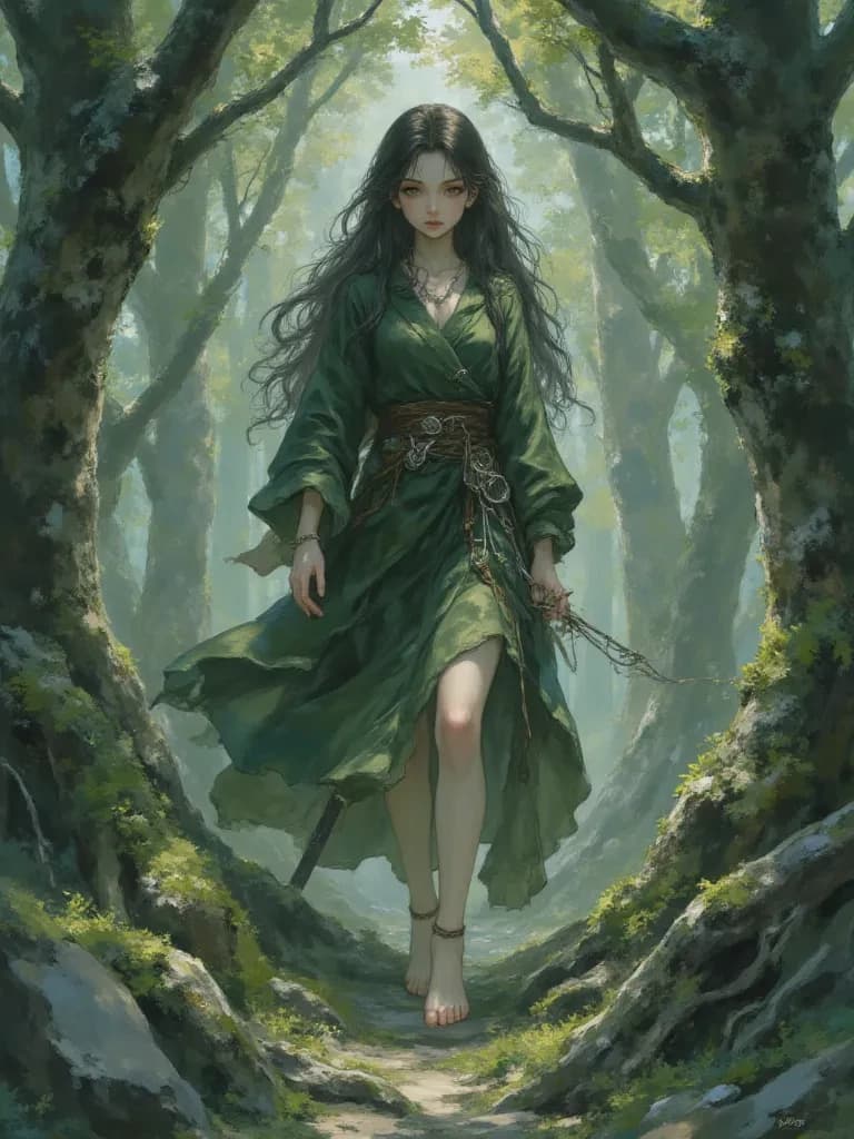 Elara, the Sylvan Sorceress thumbnail