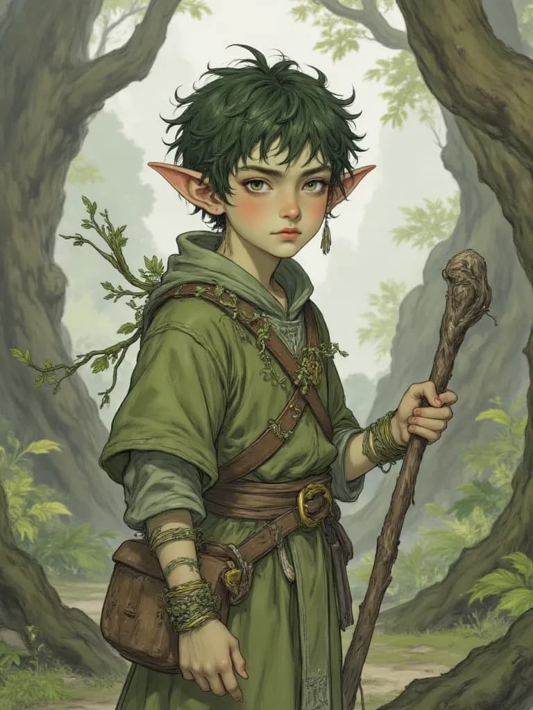 Kaelen, the Whisperwind Wanderer thumbnail