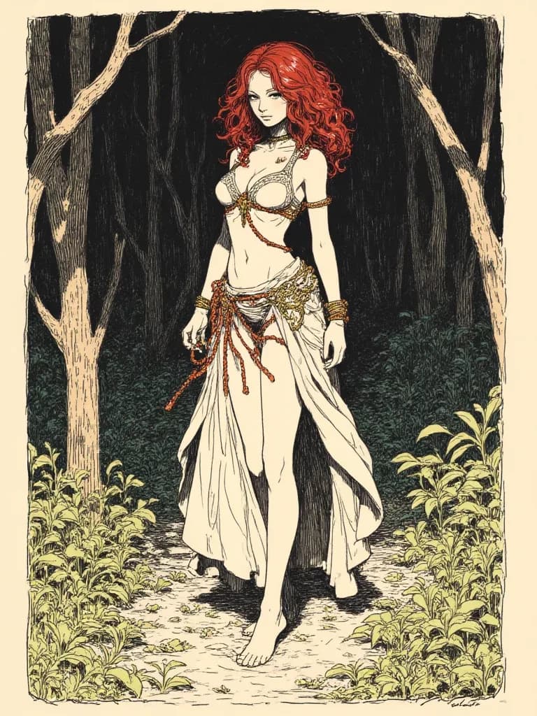 Lyra, the Ember-Blooded Satyr thumbnail