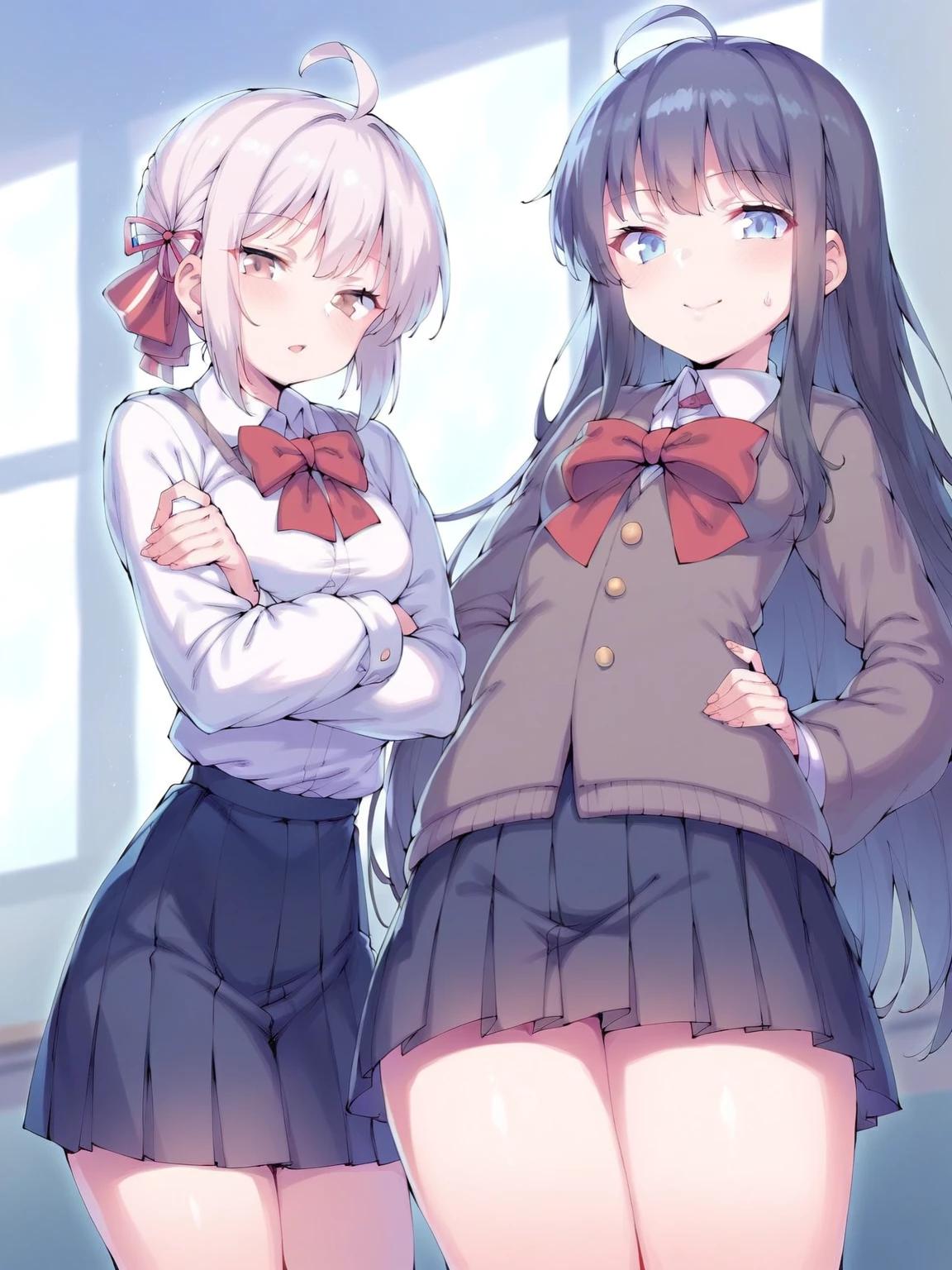 Alya and Yuki: Your two girlfriends thumbnail