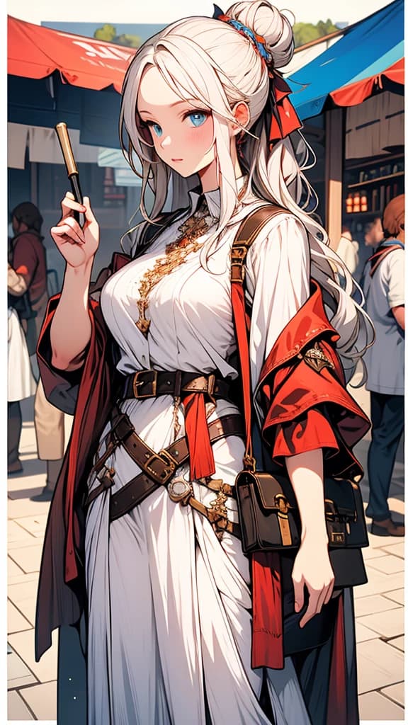 Mia: A white-dressed Nsfw thumbnail