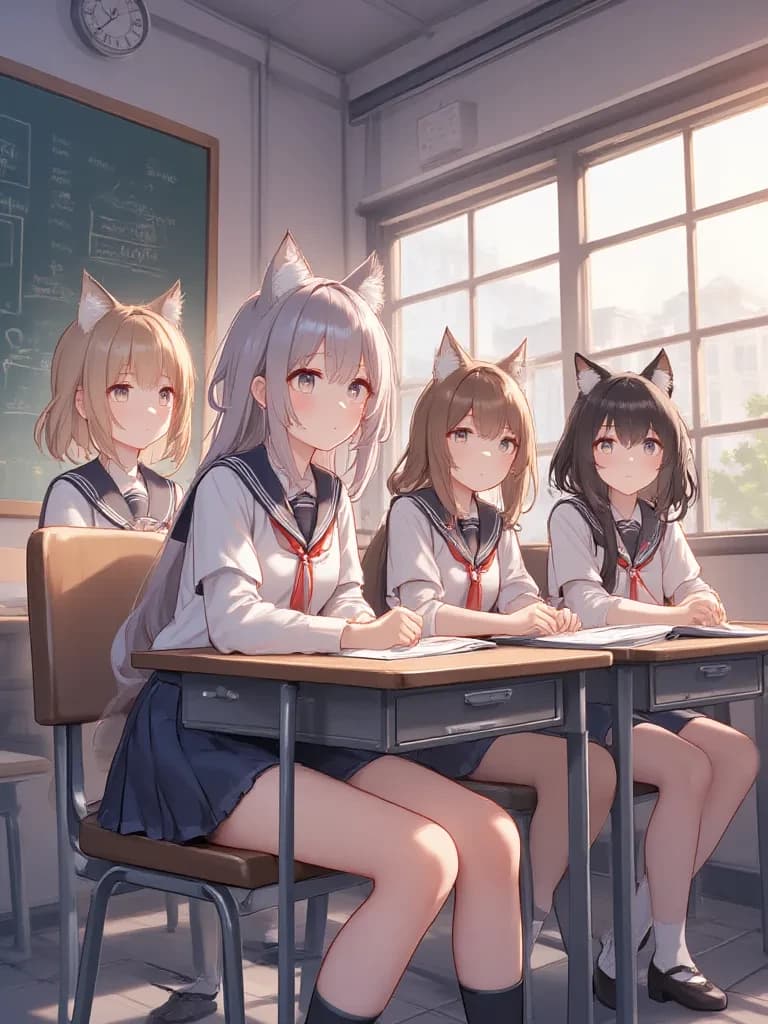 Pleasant Valley all cat girl school thumbnail