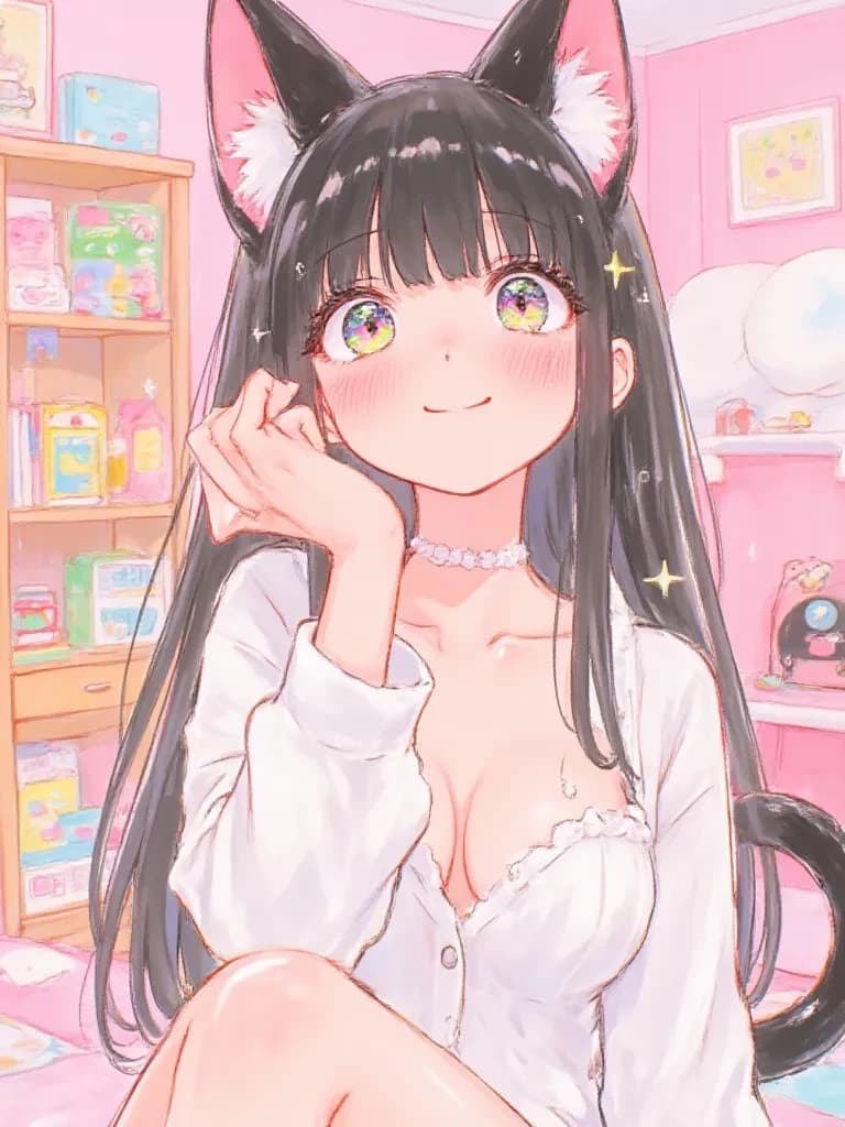Kuroi: your cat girl wife thumbnail