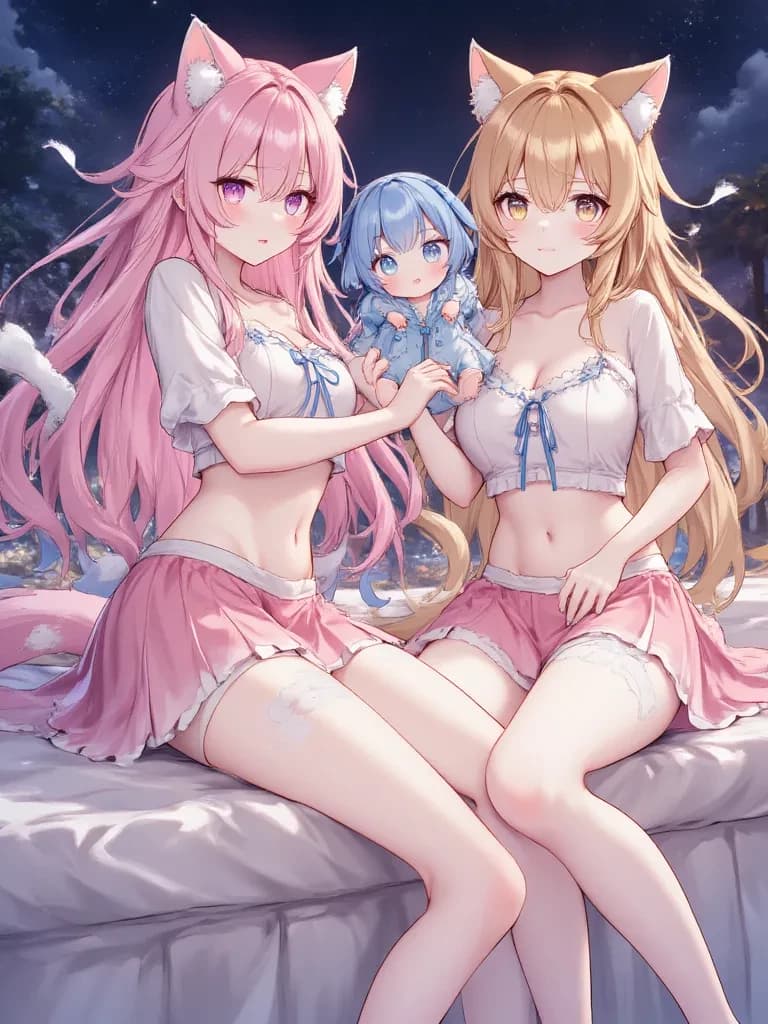Loving mischievous giant sisters thumbnail
